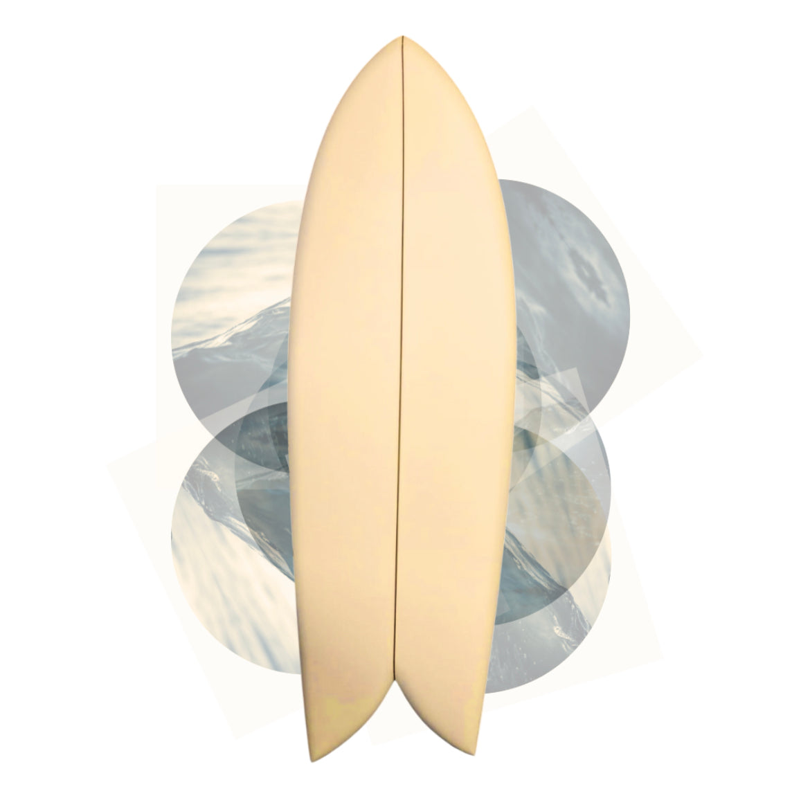 original surf board CF FISH